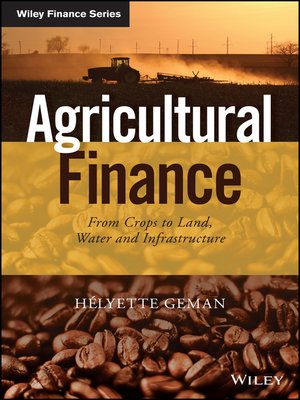 cover image of Agricultural Finance